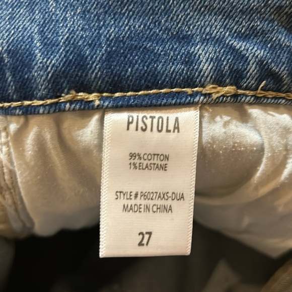 Pistola Denim RARE Rhinestones. Size 27 - Picture 10 of 15
